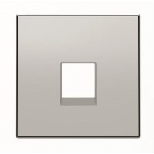 NIESSEN SKY 8517 PL Tapa toma de teléfono/informática plata