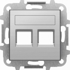 NIESSEN SKY 8518.2 AI Tapa 2 conectores con persiana SKY AI
