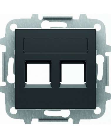 NIESSEN SKY 8518.2 NS Tapa 2 conectores con persiana SKY NS
