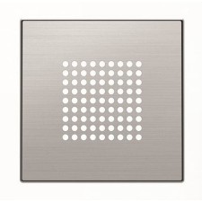 NIESSEN SKY 8529 AI Tapa timbre/altavoz/zumbador Sky acero inoxidable