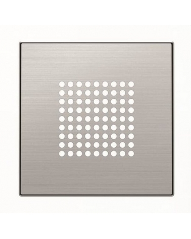 NIESSEN SKY 8529 AI Tapa timbre/altavoz/zumbador Sky acero inoxidable