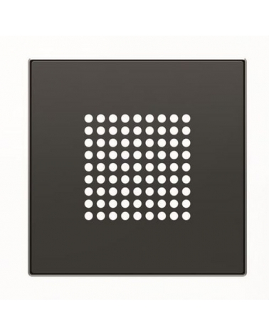 NIESSEN SKY 8529 NS Tapa timbre/altavoz/zumbador Sky negro soft