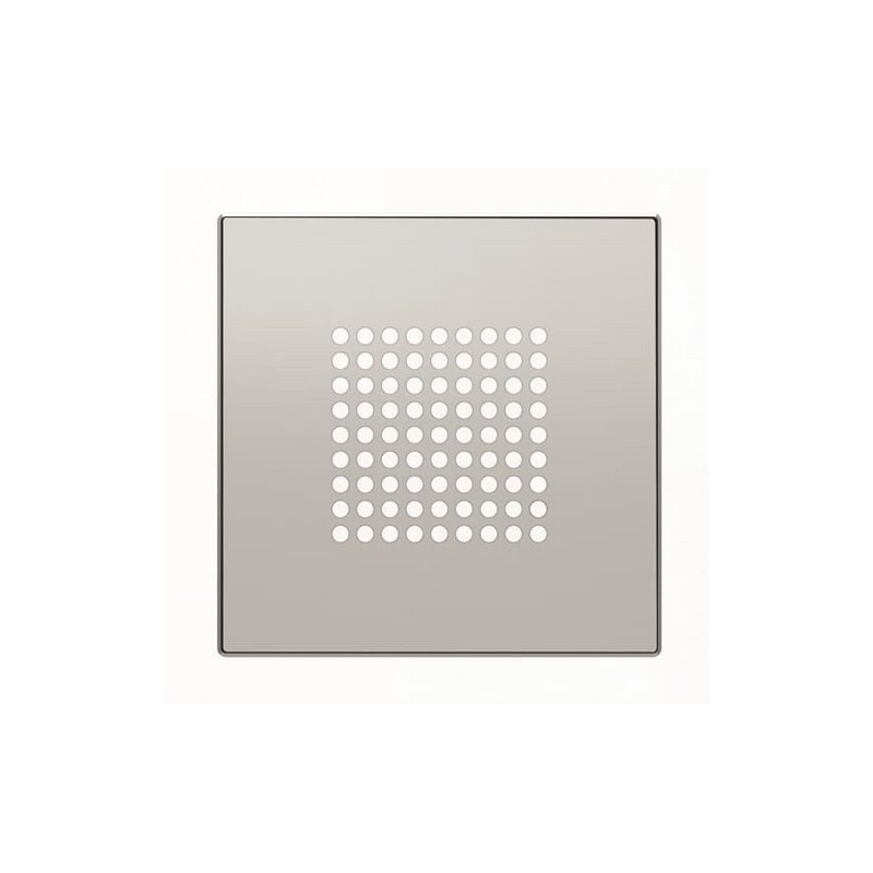 NIESSEN SKY 8529 PL Tapa timbre/altavoz/zumbador Sky plata