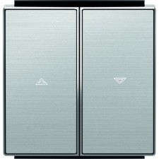 NIESSEN SKY 8544 AI Tecla interruptor persianas acero inoxidable antihuella