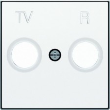 NIESSEN SKY 8550 BL Tapa toma TV/R blanco