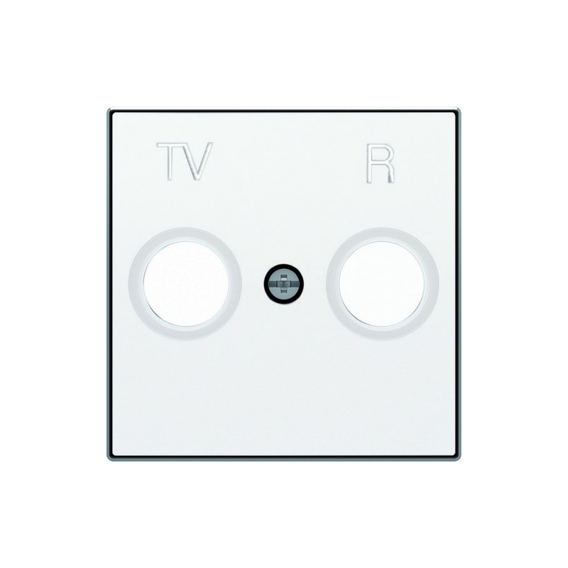 NIESSEN SKY 8550 BL Tapa toma TV/R blanco