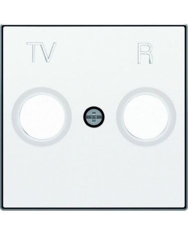 NIESSEN SKY 8550 BL Tapa toma TV/R blanco