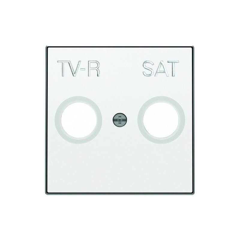 NIESSEN SKY 8550.1 BL Tapa toma TV+R/SAT SKY blanco