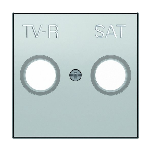 NIESSEN SKY 8550.1 PL Tapa toma TV+R/SAT SKY plata