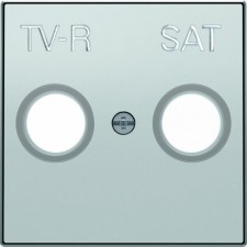 NIESSEN SKY 8550.1 PL Tapa toma TV+R/SAT SKY plata