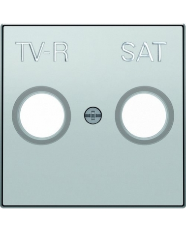 NIESSEN SKY 8550.1 PL Tapa toma TV+R/SAT SKY plata