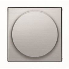 NIESSEN SKY 8560.2 AI Tapa+botón regulador giratorio acero inoxidable antihuella