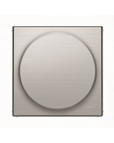 NIESSEN SKY 8560.2 AI Tapa+botón regulador giratorio acero inoxidable antihuella