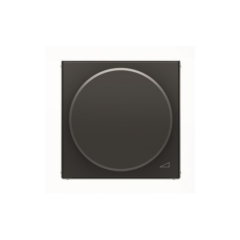 NIESSEN SKY 8560.2 NS Tapa+botón regulador giratorio negro soft