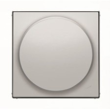 NIESSEN SKY 8560.2 PL Tapa+botón regulador giratorio plata