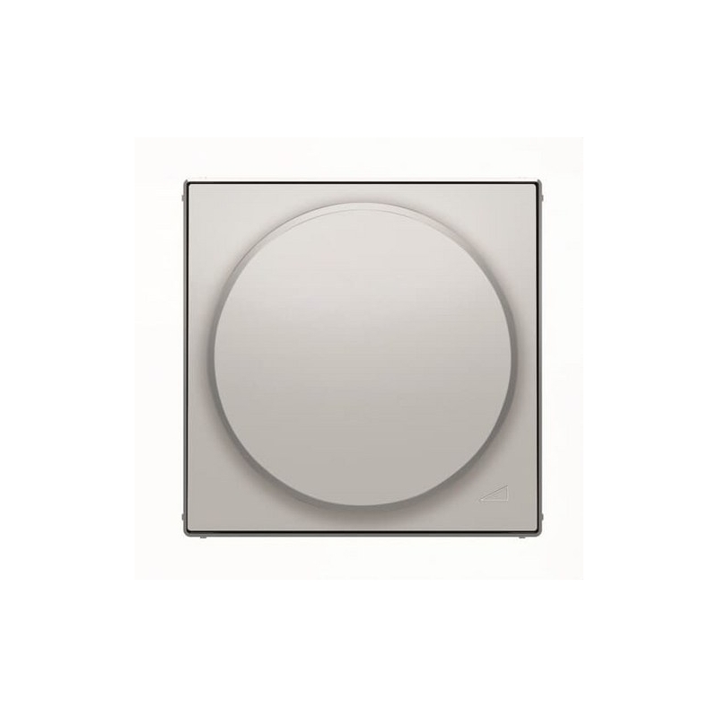 NIESSEN SKY 8560.2 PL Tapa+botón regulador giratorio plata