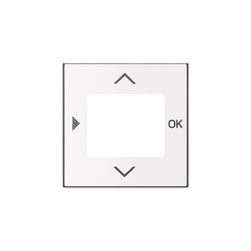 NIESSEN SKY 8565.3 BL Tapa programador horario blanco Soft