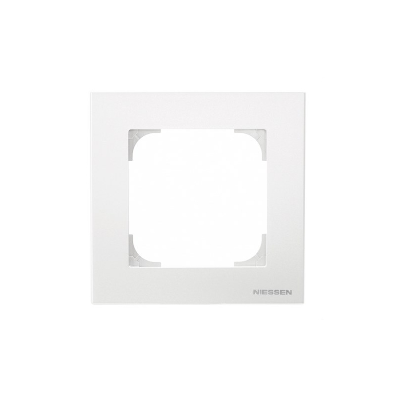 NIESSEN SKY 8571 BL Marco de 1 elemento blanco soft