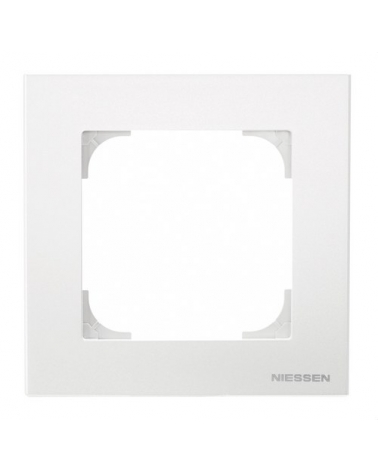 NIESSEN SKY 8571 BL Marco de 1 elemento blanco soft