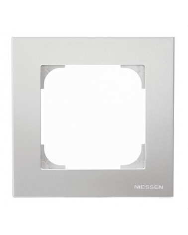 NIESSEN SKY 8571 PL Marco de 1 elemento plata