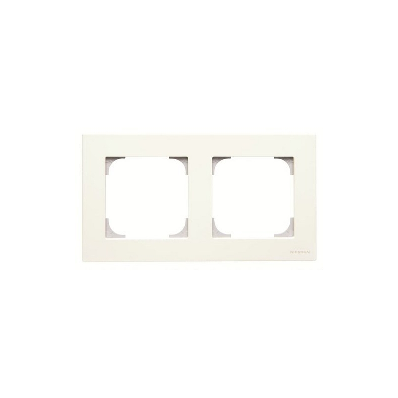 NIESSEN SKY 8572.1 BL Marco básico de 2 elementos blanco soft