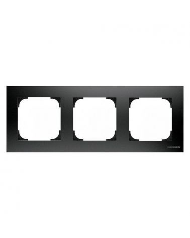 NIESSEN SKY 8573 NS Marco de 3 elementos negro soft