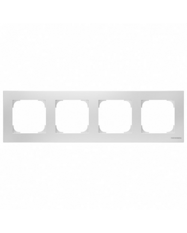 NIESSEN SKY 8574 BL Marco de 4 elementos blanco soft