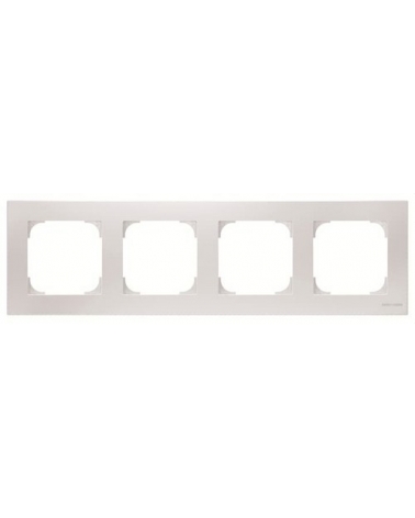 NIESSEN SKY 8574.1 BL Marco básico de 4 elementos blanco soft
