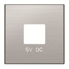 NIESSEN SKY 8585 AI Tapa cargador USB acero inoxidable