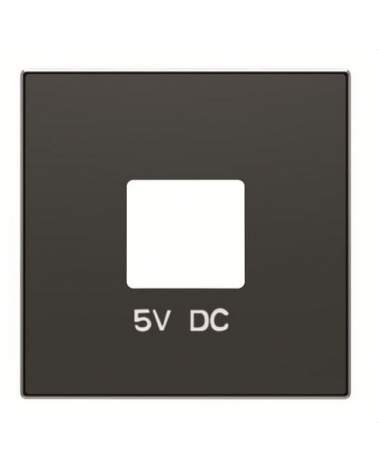 NIESSEN SKY 8585 NS Tapa cargador USB negro soft