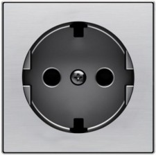 NIESSEN SKY 8588.9 AI Tapa base enchufe Schuko plano Sky AI