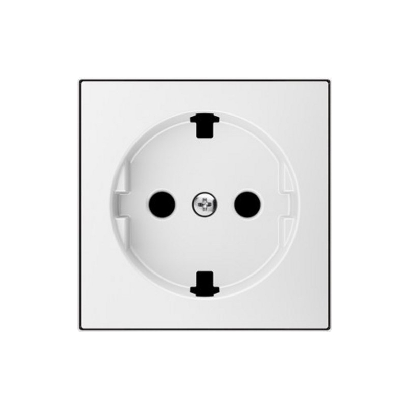 NIESSEN SKY 8588.9 BL Tapa base enchufe Schuko plano blanco