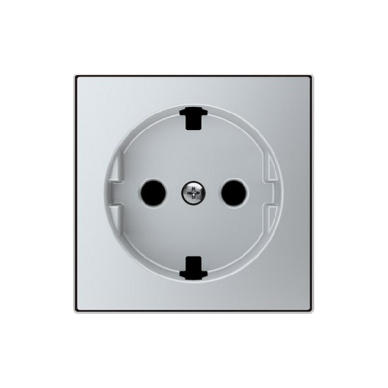 NIESSEN SKY 8588.9 PL Tapa base enchufe Schuko PTANO Sky plata