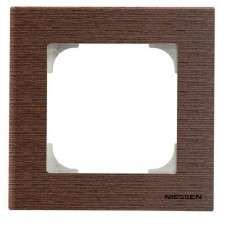 NIESSEN SKY 8571 WN Marco de 1 elemento wengué natural