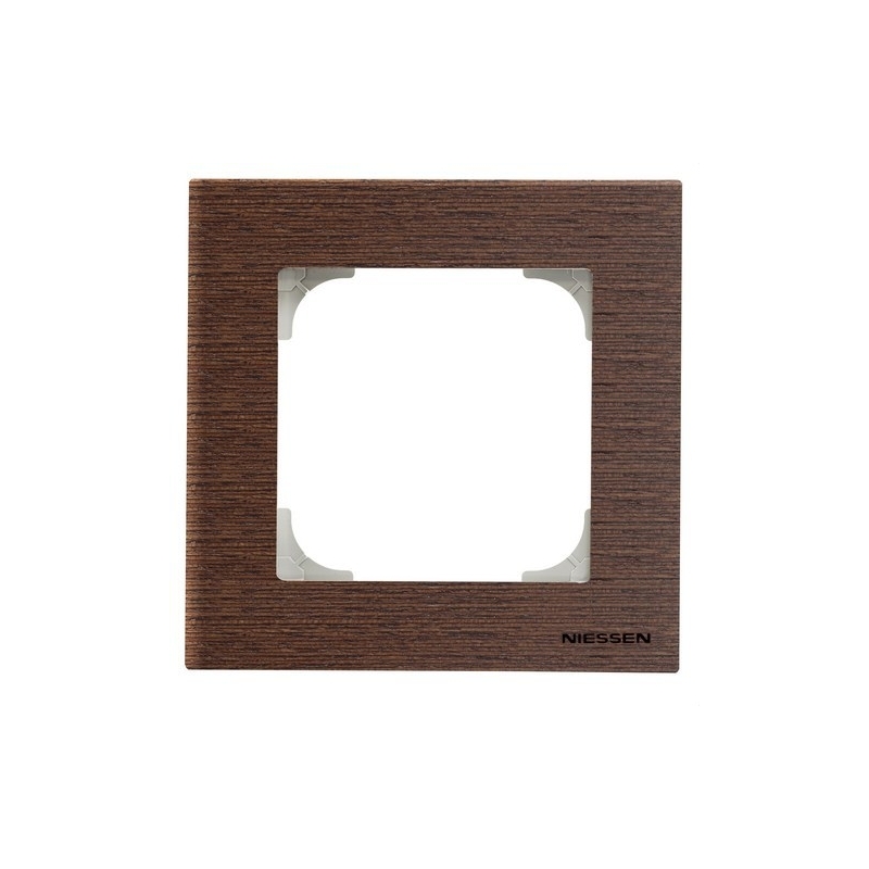 NIESSEN SKY 8571 WN Marco de 1 elemento wengué natural