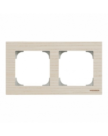 NIESSEN SKY 8572 FR Marco de 2 elementos Fresno