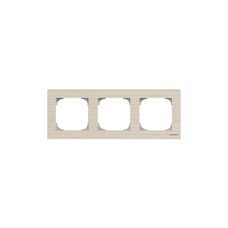 NIESSEN SKY 8573 FR Marco de 3 elementos fresno