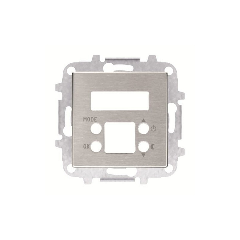 NIESSEN SKY 8540.5 AI Tapa termostato digital acero inoxidable