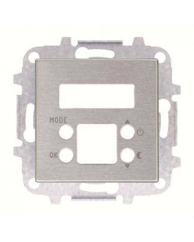 NIESSEN SKY 8540.5 AI Tapa termostato digital acero inoxidable