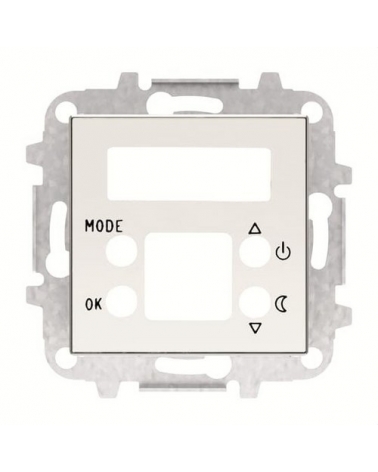 NIESSEN SKY 8540.5 BL Tapa termostato digital blanco