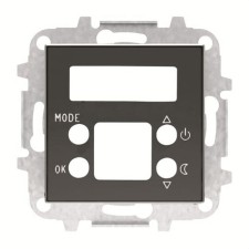 NIESSEN SKY 8540.5 NS Tapa termostato digital negro soft
