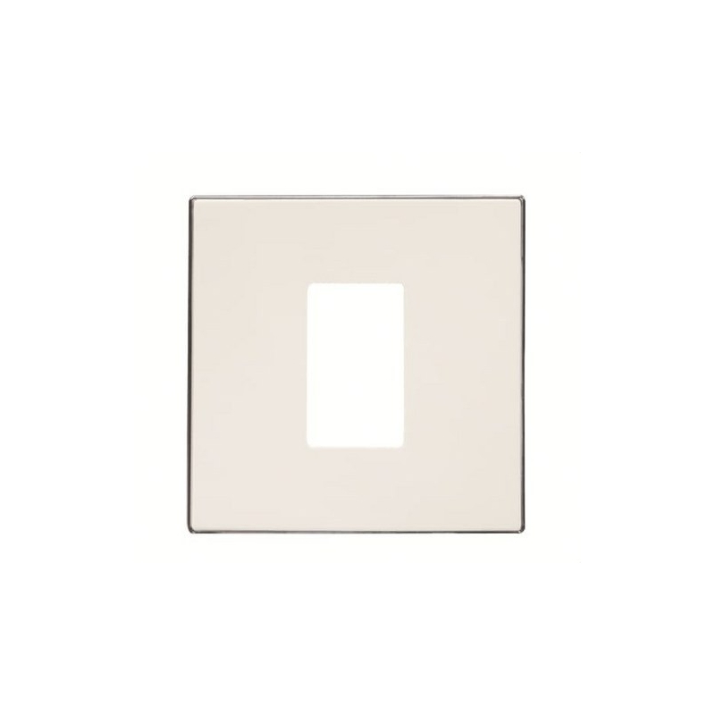 NIESSEN SKY 8555 BL Tapa toma VDI simple blanco