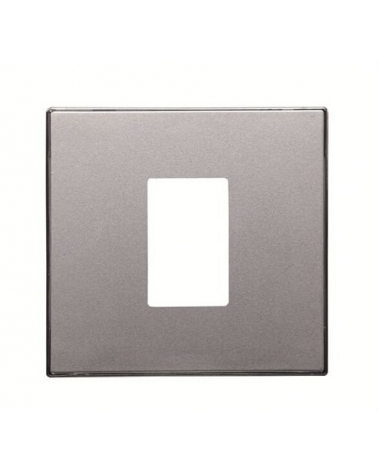 NIESSEN SKY 8555 PL Tapa toma VDI simple plata