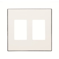 NIESSEN SKY 8555.1 BL Tapa toma VDI doble blanco