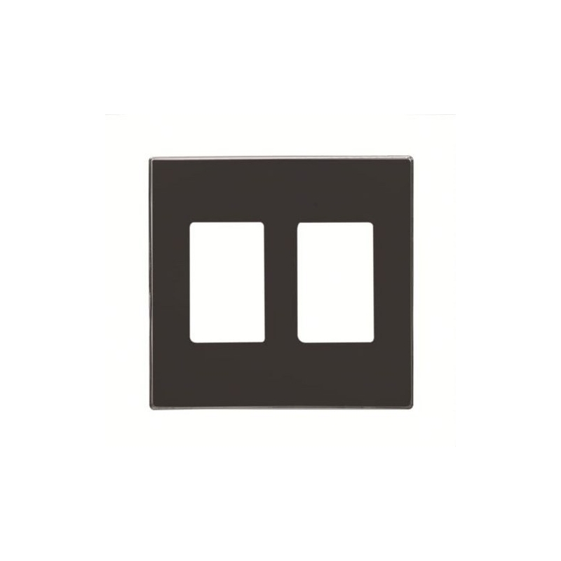 NIESSEN SKY 8555.1 NS Tapa toma VDI doble negro soft