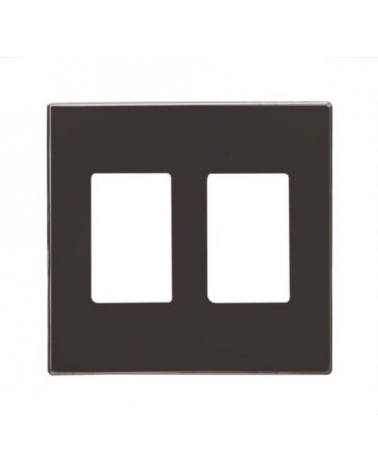 NIESSEN SKY 8555.1 NS Tapa toma VDI doble negro soft