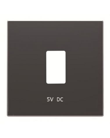 NIESSEN SKY 8585.2 NS Tapa cargador USB simple negro soft