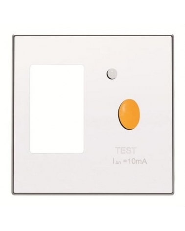 NIESSEN SKY 8534 BL Tapa protección magnetotérmica y diferencial blanco