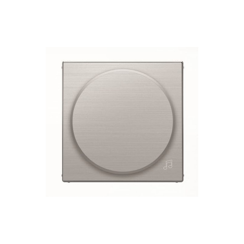 NIESSEN SKY 8559 AI Tapa botón potenciómetro acero Inoxidable