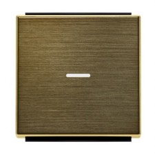 NIESSEN SKY 8501.3 OE Tecla interruptor con visor oro envejecido